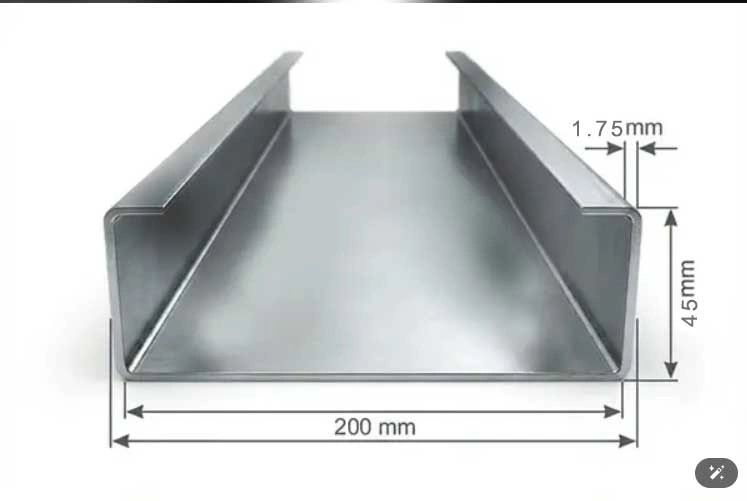 پروفیل استاد 45×200 ضخامت 1.75 میلیمتر